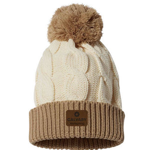 Calvary Wellspring Cable Knit Beanie