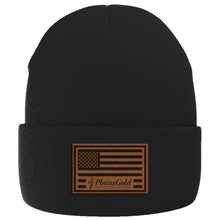 Load image into Gallery viewer, Plains Gold Cuff Beanie