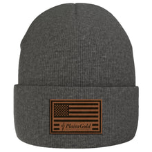 Load image into Gallery viewer, Plains Gold Cuff Beanie