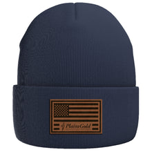 Load image into Gallery viewer, Plains Gold Cuff Beanie