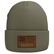 Load image into Gallery viewer, Plains Gold Cuff Beanie