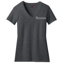 Load image into Gallery viewer, Landmark Ladies' Perfect Blend CVC V-Neck Tee