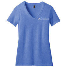 Load image into Gallery viewer, Landmark Ladies' Perfect Blend CVC V-Neck Tee