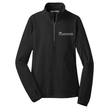 Load image into Gallery viewer, Landmark Ladies' Microfleece 1/2-Zip Pullover