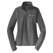 Load image into Gallery viewer, Landmark Ladies' Sport-Wick® Stretch 1/4-Zip Pullover