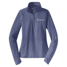Load image into Gallery viewer, Landmark Ladies' Sport-Wick® Stretch 1/4-Zip Pullover
