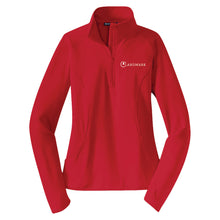 Load image into Gallery viewer, Landmark Ladies' Sport-Wick® Stretch 1/4-Zip Pullover