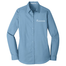Load image into Gallery viewer, Landmark Ladies' Long Sleeve Poplin Shirt
