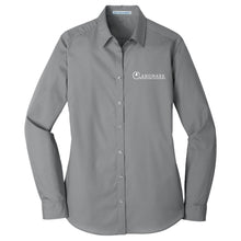 Load image into Gallery viewer, Landmark Ladies' Long Sleeve Poplin Shirt
