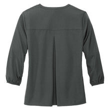 Load image into Gallery viewer, BHC Insurance Ladies' Stretch Crepe 3/4-Sleeve Blouse