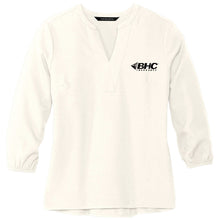 Load image into Gallery viewer, BHC Insurance Ladies' Stretch Crepe 3/4-Sleeve Blouse