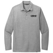 Load image into Gallery viewer, BHC Insurance TravisMathew Oceanside Heather Long Sleeve Polo