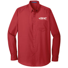 Load image into Gallery viewer, BHC Insurance Men's Long Sleeve Poplin Shirt