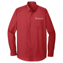Load image into Gallery viewer, Landmark Men's Long Sleeve Poplin Shirt
