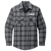Load image into Gallery viewer, BHC Insurance Men's Plaid Flannel Shirt