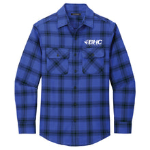 Load image into Gallery viewer, BHC Insurance Men's Plaid Flannel Shirt