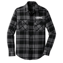 Load image into Gallery viewer, BHC Insurance Men's Plaid Flannel Shirt