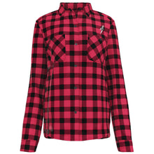 Load image into Gallery viewer, Plains Gold Ladies' Full Button Plaid Shirt