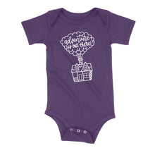 Load image into Gallery viewer, Adventure Is Out There Onesie