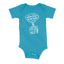 Load image into Gallery viewer, Adventure Is Out There Onesie