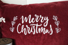 Load image into Gallery viewer, Merry Christmas Velvet Pillow Cover
