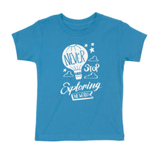 Load image into Gallery viewer, Never Stop Exploring Kids' T-Shirt