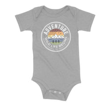 Load image into Gallery viewer, Wild Life Begins Orange Sunset Onesie