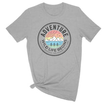 Load image into Gallery viewer, Wild Life Begins Ladies' T-Shirt