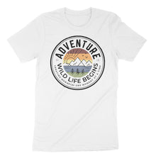 Load image into Gallery viewer, Wild Life Begins Men's T-shirt