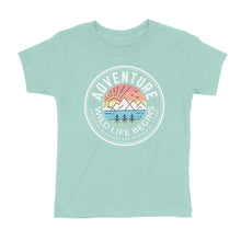 Load image into Gallery viewer, Wild Life Begins Pink Sunset Kids' T-Shirt