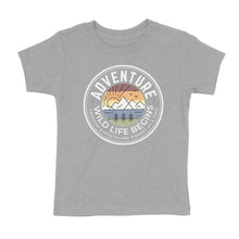 Load image into Gallery viewer, Wild Life Begins Orange Sunset Kids' T-Shirt