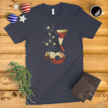 Load image into Gallery viewer, 1776 American Flag Ladies' T-Shirt