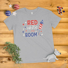 Load image into Gallery viewer, Red, White &amp; Boom Kids&#39; T-Shirt
