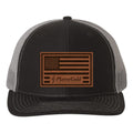 Plains Gold Richardson USA Flag Trucker Hat
