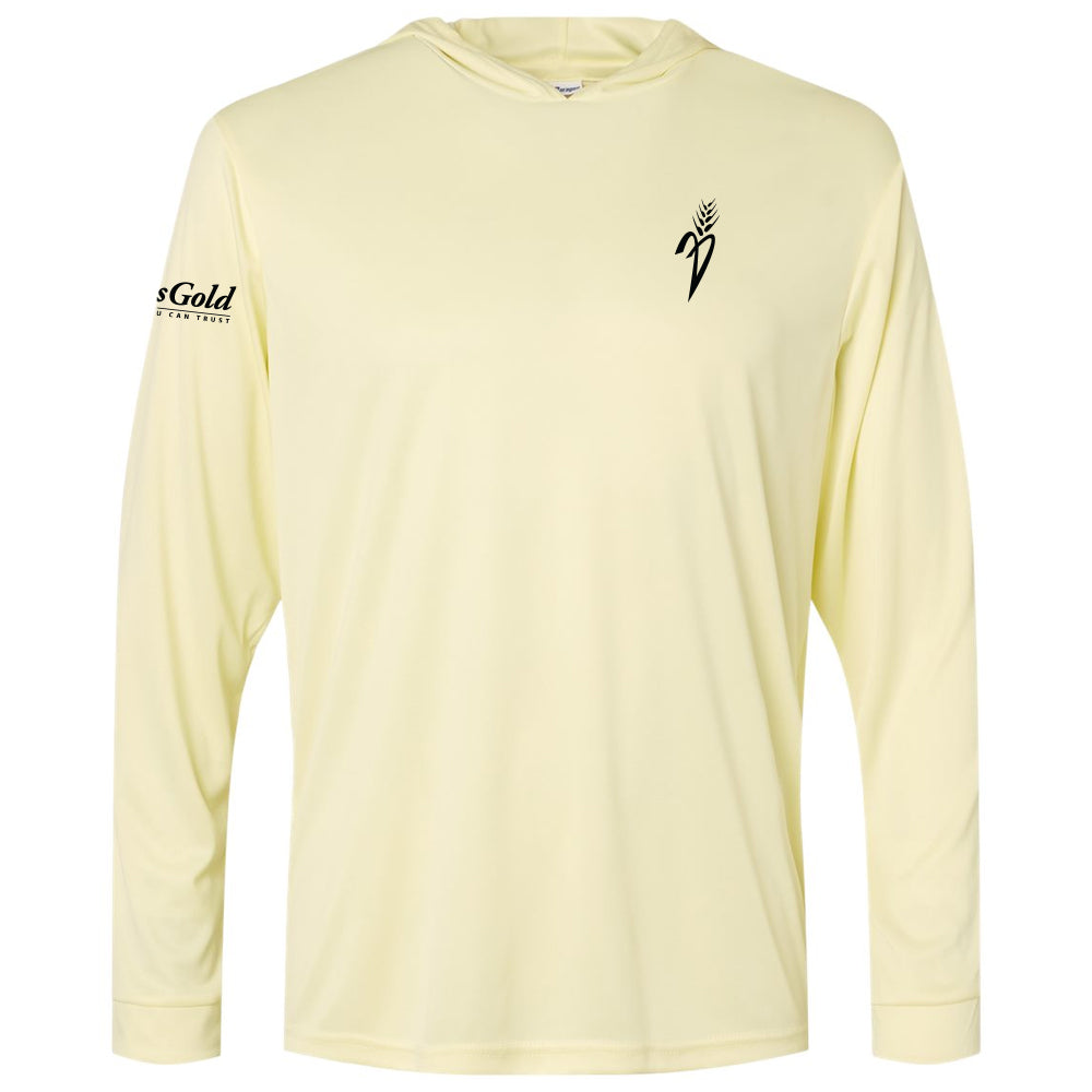 Plains Gold Bahama Performance Hooded Long Sleeve T-Shirt