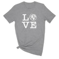 Severance MS Women's Heather CVC Short Sleeve Tee (LOVE Logo)