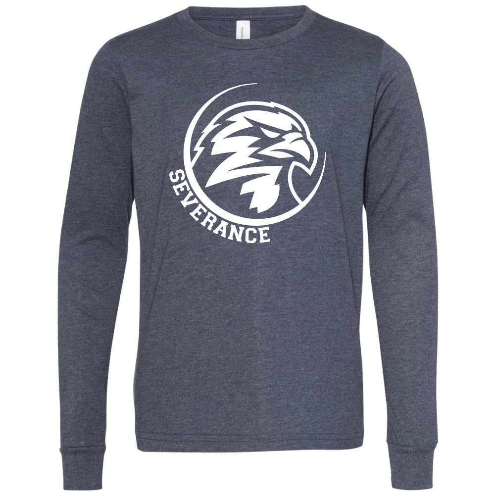 Severance MS Adult CVC Long Sleeve Tee (Circle Logo)