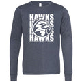 Severance MS Adult CVC Long Sleeve Tee (Hawks Logo)
