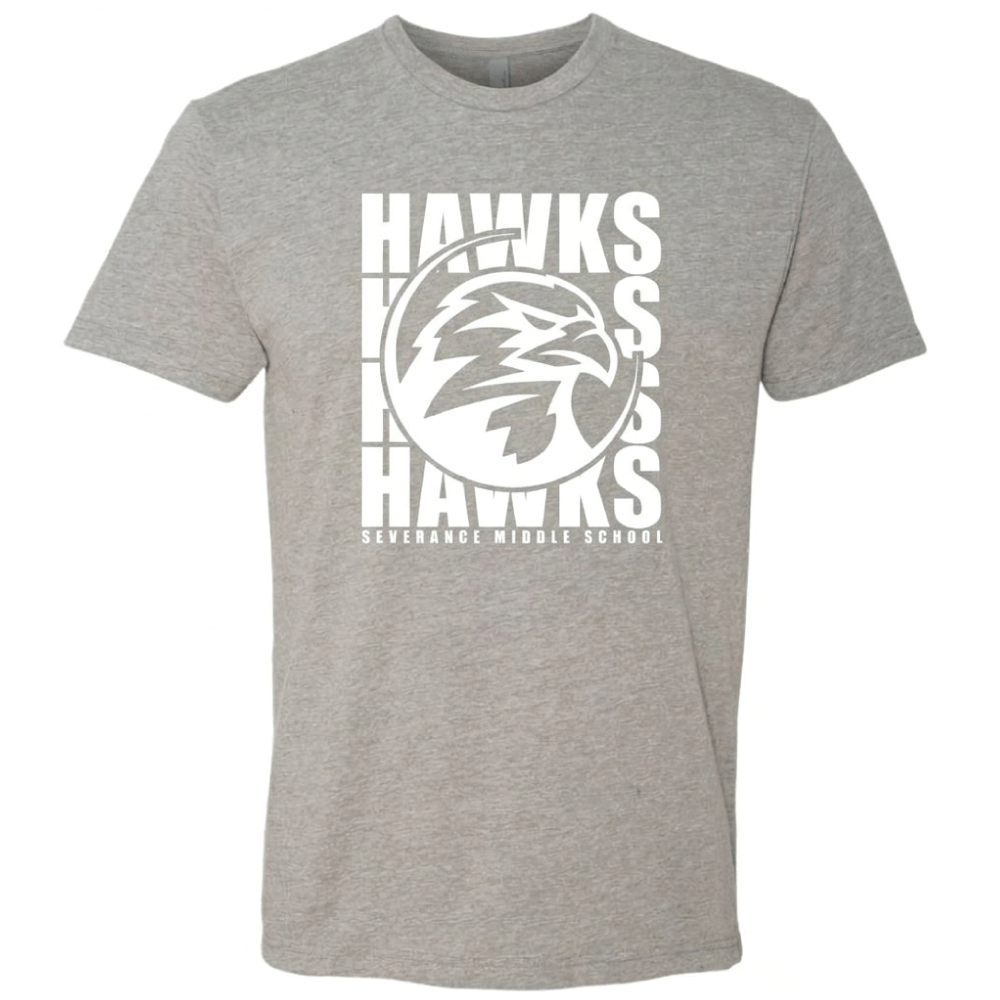 Severance MS Youth & Adult CVC Tee (Hawks Logo)