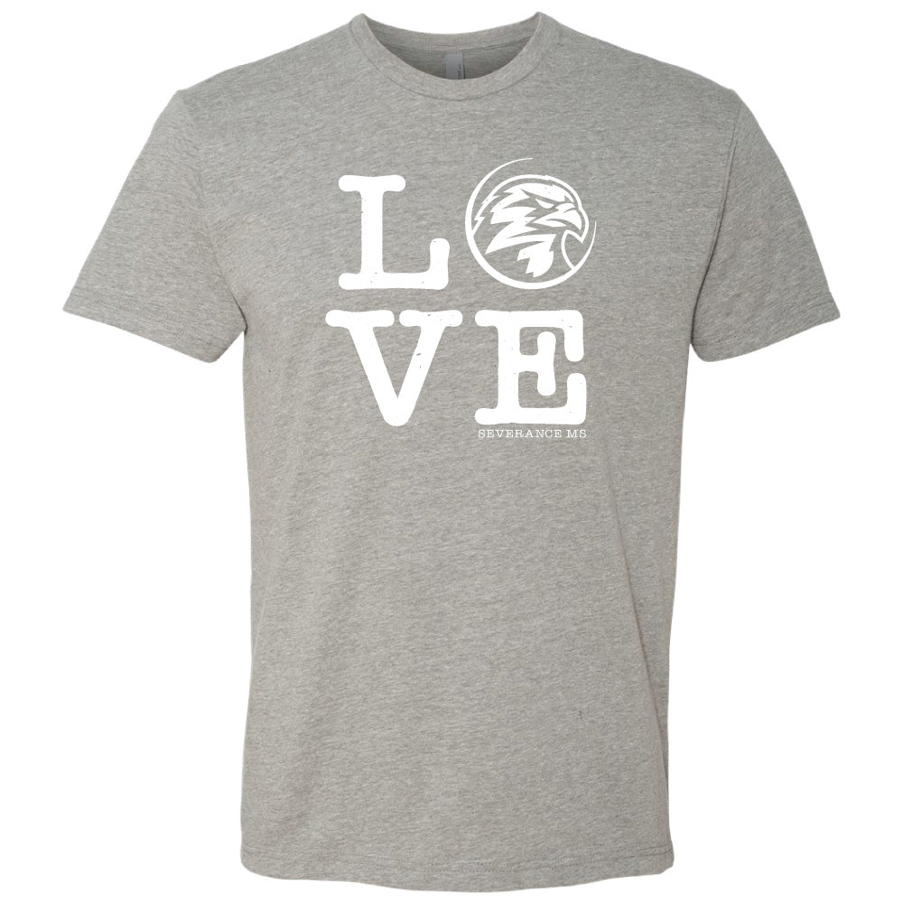 Severance MS Youth & Adult CVC Tee (LOVE Logo)