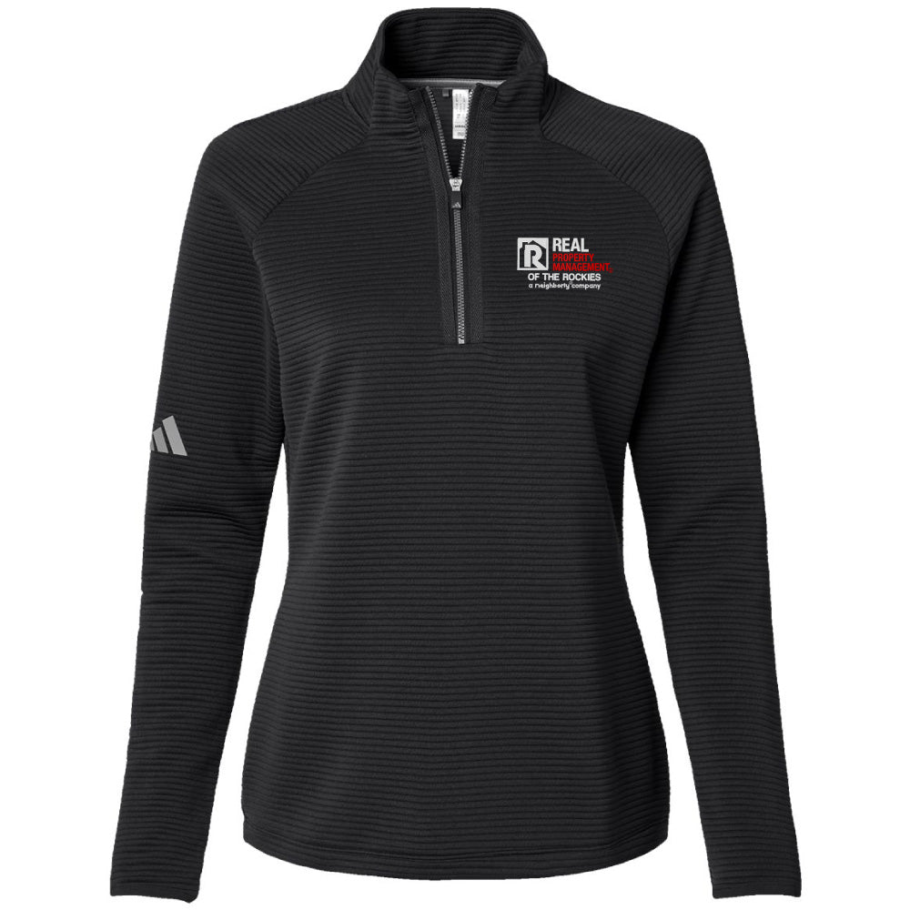 RPM Adidas® Women's Spacer Quarter-Zip Pullover