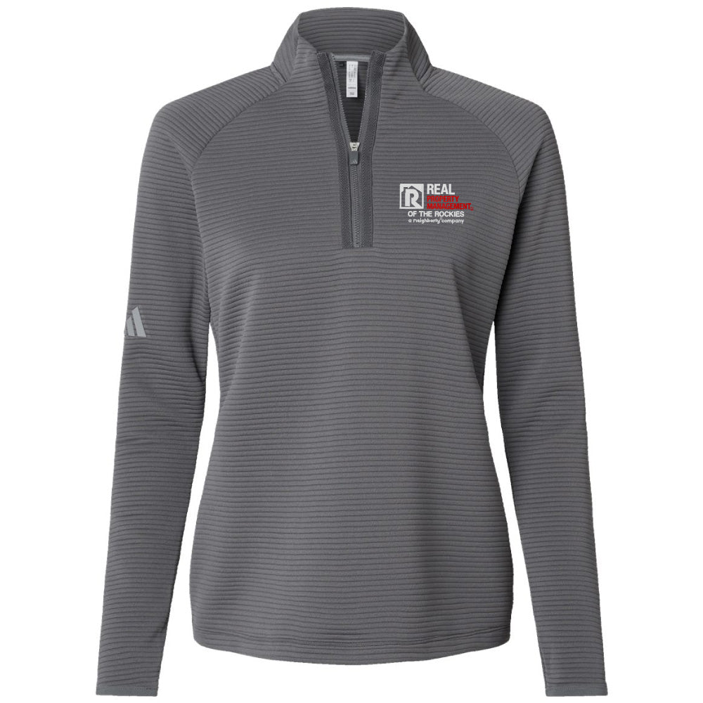 RPM Adidas® Women's Spacer Quarter-Zip Pullover