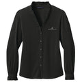Engage Management Brooks Brothers® Women’s Long Sleeve Ruffle Collar Blouse