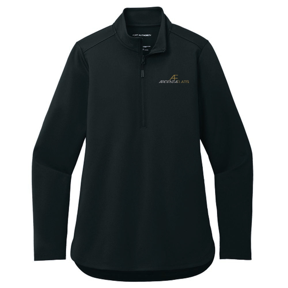 Engage Management Port Authority® Women's C-FREE® Double Knit 1/4-Zip