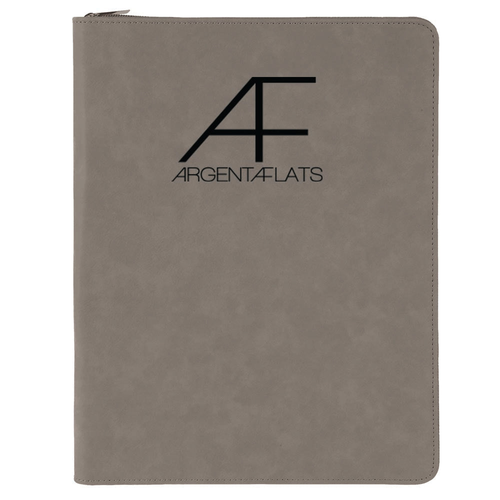 Engage Management Zipper Portfolio with Notepad