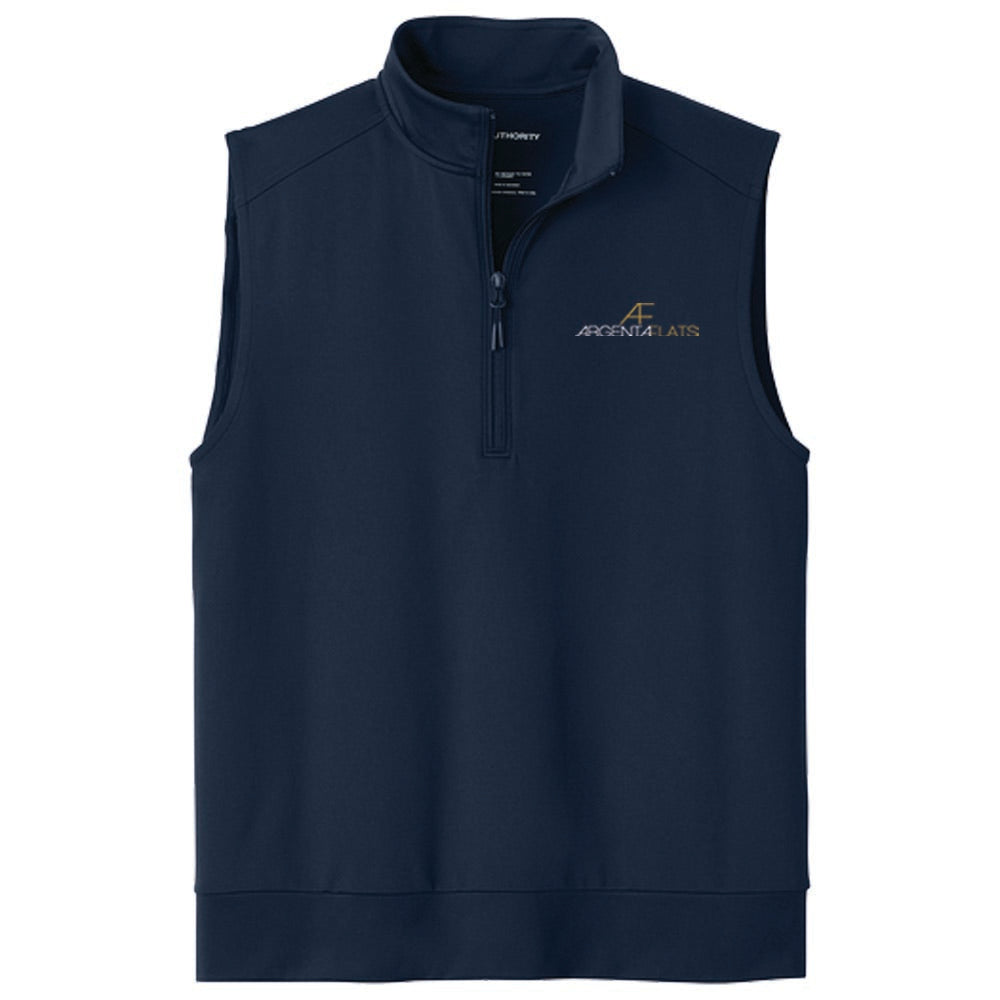Engage Management Port Authority® C-FREE® Double Knit 1/4-Zip Vest