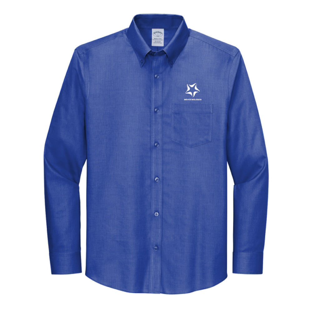 Induce Biologics Brooks Brothers® Wrinkle-Free Stretch Nailhead Shirt