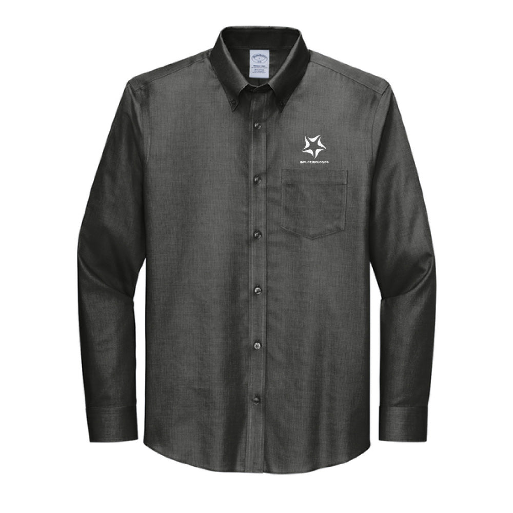 Induce Biologics Brooks Brothers® Wrinkle-Free Stretch Nailhead Shirt