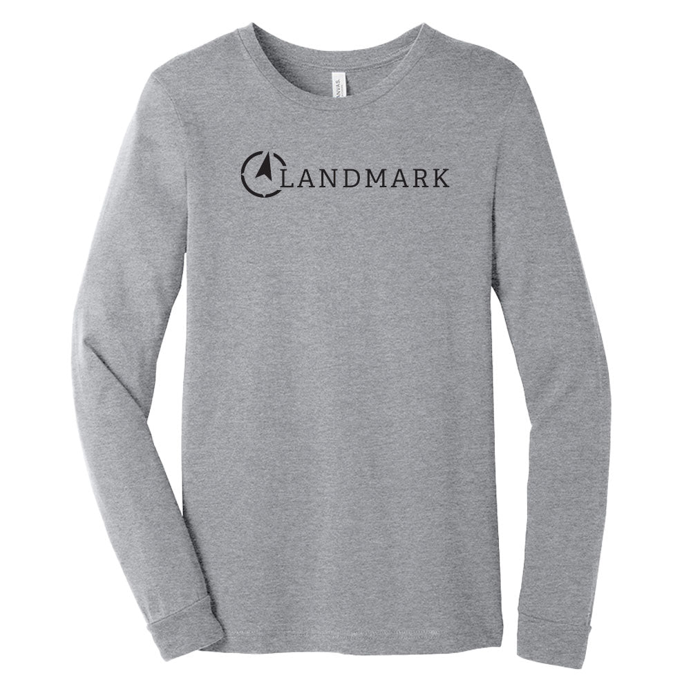 Landmark BELLA+CANVAS® Heather CVC Long Sleeve Tee