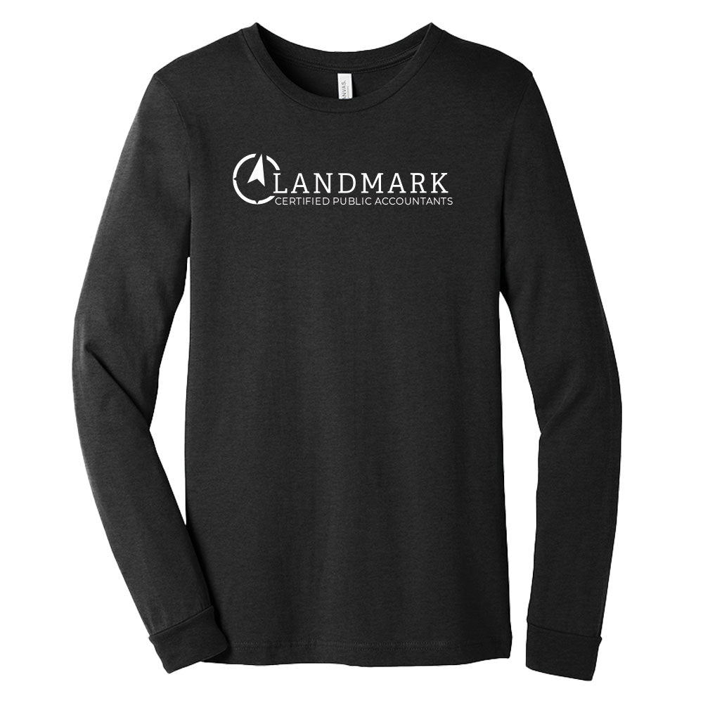 Landmark BELLA+CANVAS® Heather CVC Long Sleeve Tee